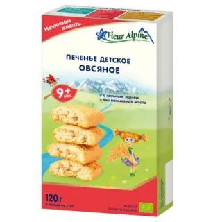 Детское печенье 120г Fleur Alpine
