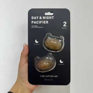 Соски пустышки День и Ночь 3м+ Heorshe