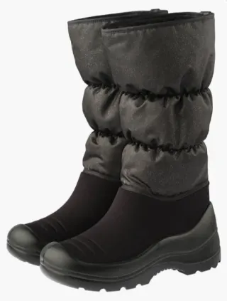 Glitter wool Black 133603 Kuoma