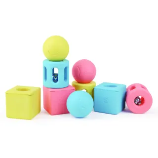 Погремушка "Геометрическое трио" HAPE