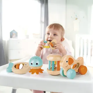 Подарочный набор игрушек погремушек "Малышам", E0125_HP, Hape