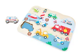 Головоломка "Вкладыши" Экстренные службы Hape