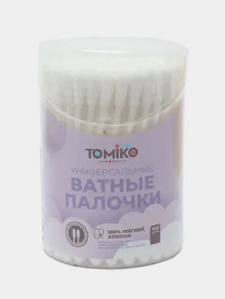 Ватные палочки (спираль-круглые) Tomiko