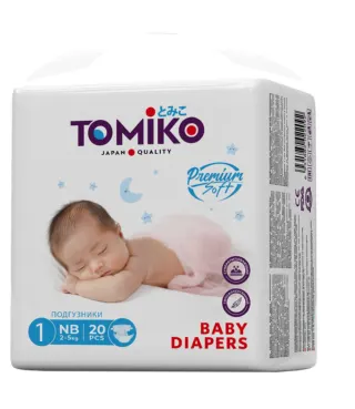 Подгузники детские Premium Soft Tomiko