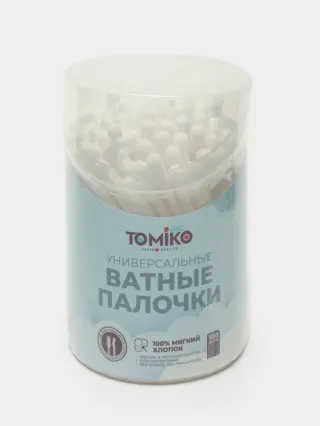Ватные палочки (спираль-лопатка) Tomiko