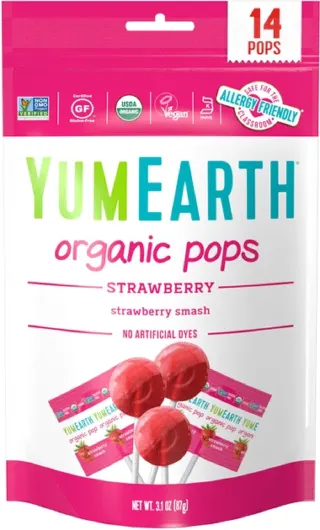 Органические леденцы YumEarth