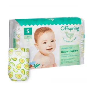 Подгузники S 3-6кг 48шт Offspring