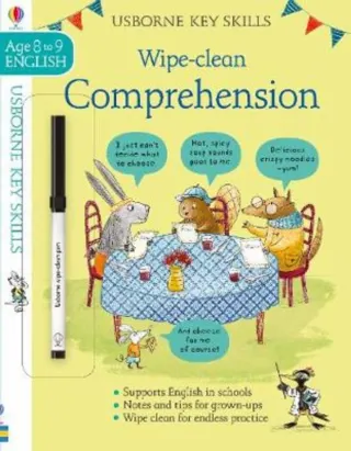 Книга KS WIPE-CLEAN COMPREHENSION 8-9 Harper Collins Publishers Вавилон