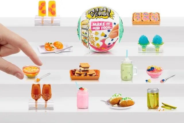 Шарики Минивселенная MGA Make It Mini Food Ustore — фото 3