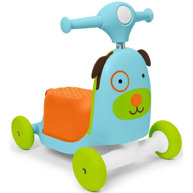Самокат 3в1 Собака Skip Hop