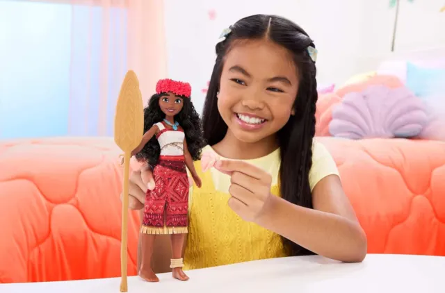 Кукла Mattel Disney Moana 2 Singing Adventure Moana с фирменным нарядом и аксессуарами Ustore — фото 2