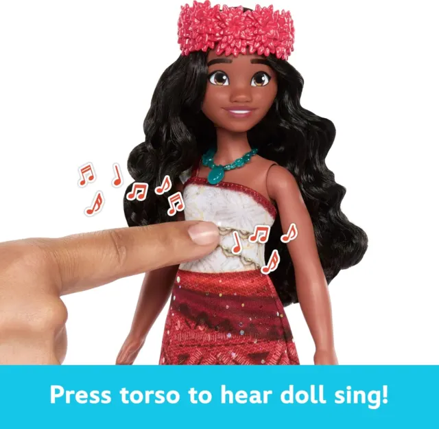 Кукла Mattel Disney Moana 2 Singing Adventure Moana с фирменным нарядом и аксессуарами Ustore — фото 3