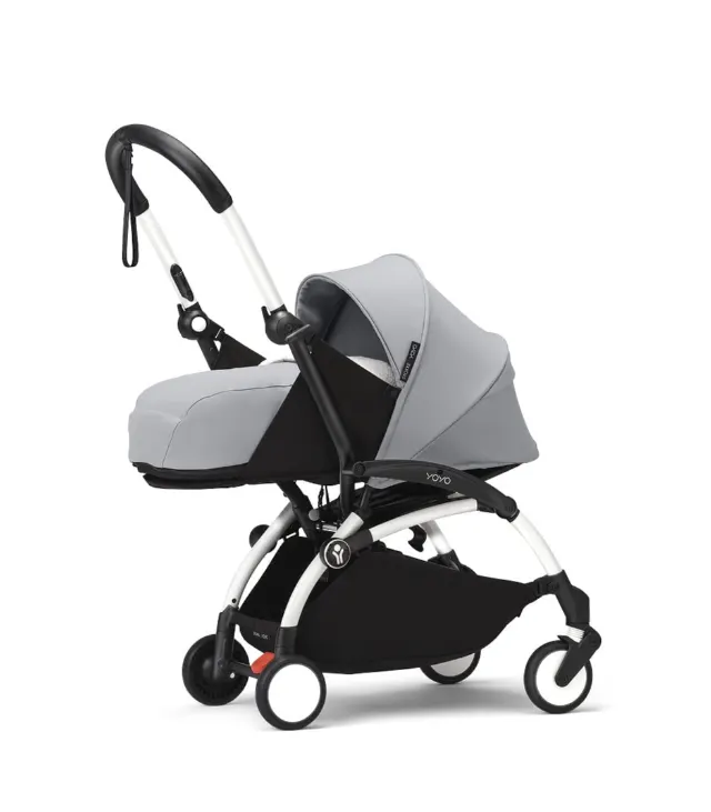 KSP Коляска 2 в 1 каркасная люлька Stokke YOYO³ white frame