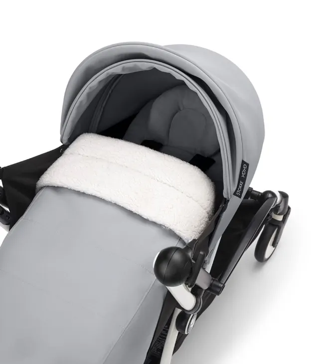 KSP Коляска 2 в 1 каркасная люлька Stokke YOYO³ white frame — фото 2