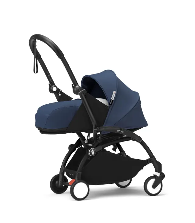 KSP Коляска 2 в 1 каркасная люлька Stokke YOYO³ black frame