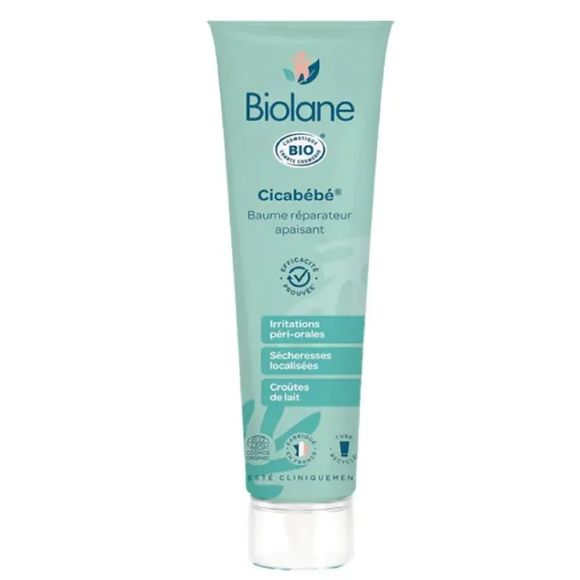 Бальзам органический востанавливающий и успакаивающий CICABEBE BIOLANE