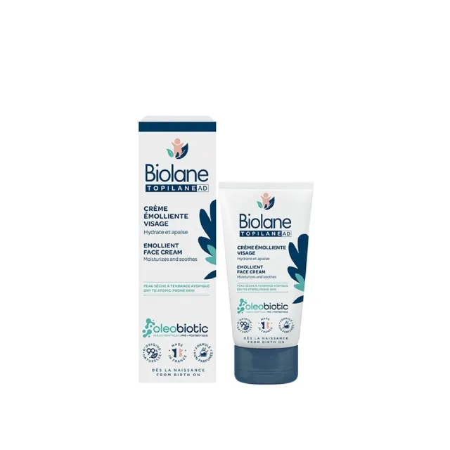 Смягчающий крем для лица Topilane Ad, 50мл BIOLANE