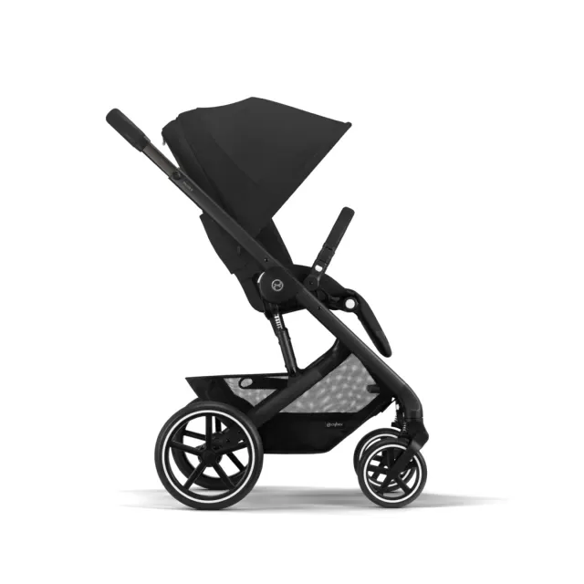 Коляска Balios S Lux BLK 3в1 в компл со спальный блокCot S,автокрес Aton B2-i-Size и 2 адап Cybex — фото 4