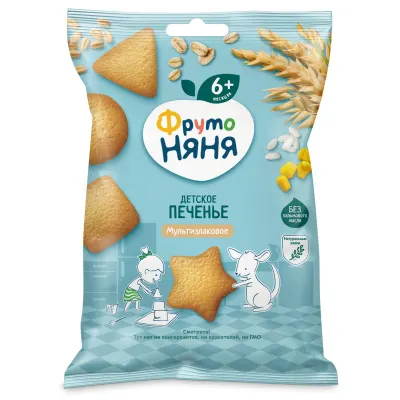Печенье растворимое 50г ,Фруто Няня