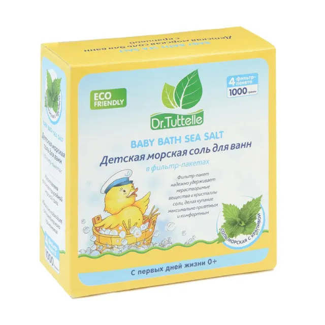 Морская соль для ванн 1000гр Dr.Tuttelle