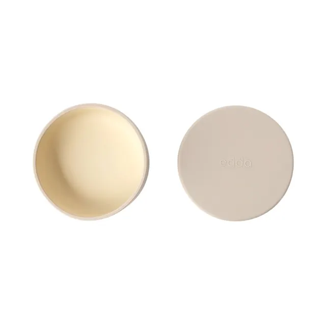 Силиконовая миска на присоске с крышкой EDDA — фото 8