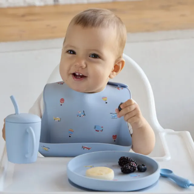 Силиконовая тарелка на присоске EDDA — фото 2