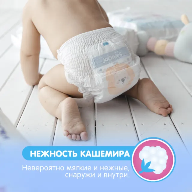 Подгузники-трусики Premium Soft mini Joonies — фото 4