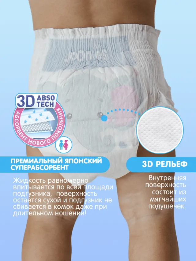 Подгузники Premium Soft Joonies — фото 2
