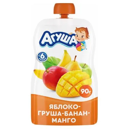 Пюре 90г Агуша