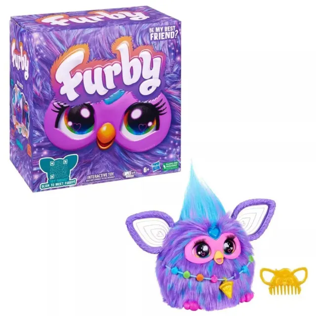 Кукла Фиолетовая плюшевая интерактивная игрушка Ustore — фото 9
