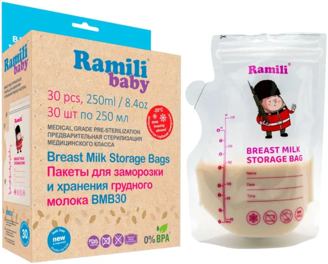 Пакеты для грудного молока BMB30 Ramili