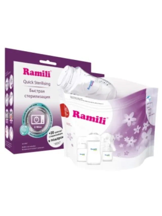 Пакеты для стерилизации в микроволновой печи RSB110 Ramili