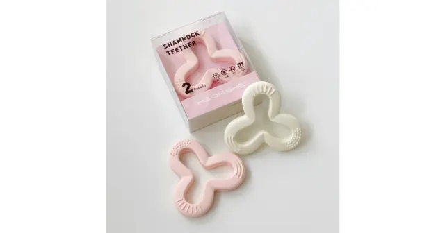 Прорезыватель Shamrock Teether №2 (силикон) Heorshe