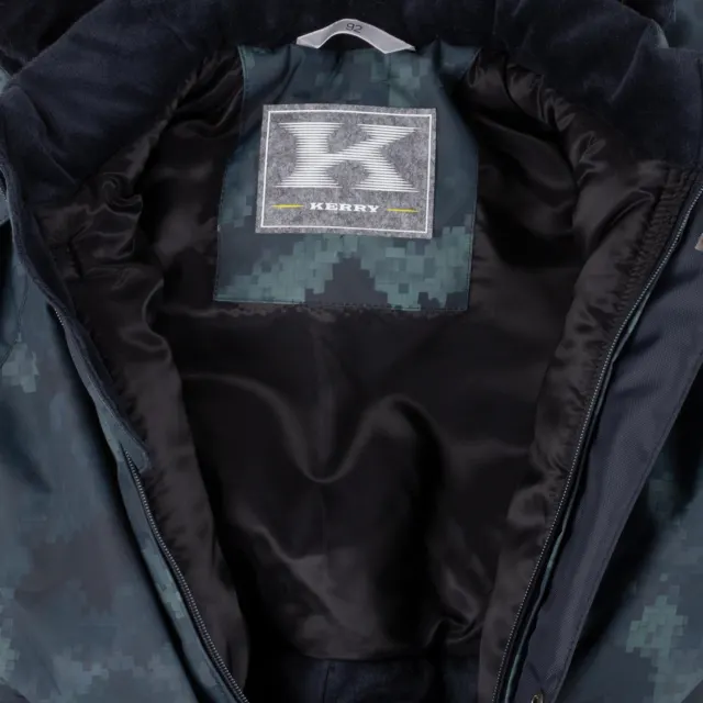 Комбинезон для мальчиков DAMIEN K25409 M3, 3005 темно-зеленый/серо-синий/хаки Kerry — фото 3