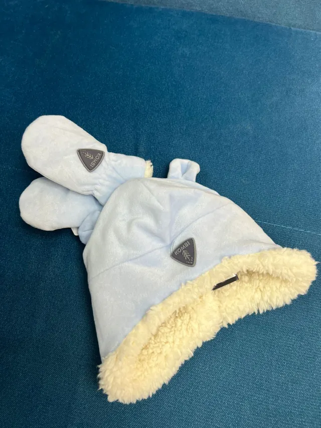 Набор для малыша шапка и варежки Sherpa Set Infant Combi