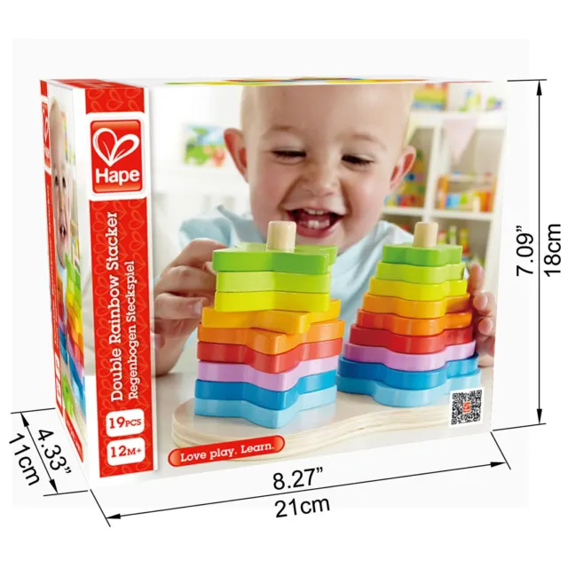 Игрушка "Сортер" Радуга E0406_HP, Hape — фото 4