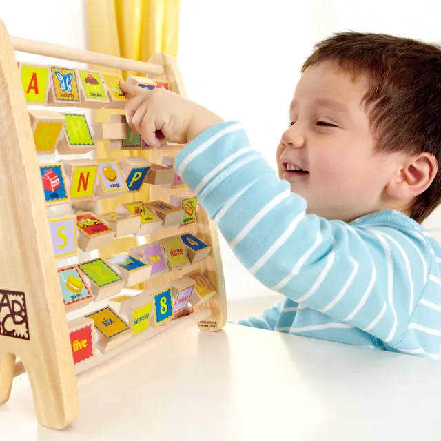 Игровой набор "Счеты" Английский алфавит Hape — фото 4