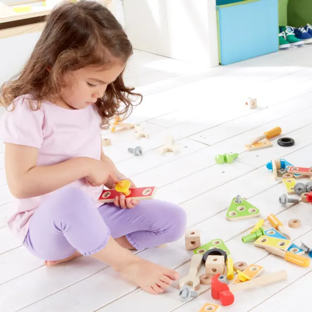Коробка игрушечных инструментов 12m+ Hape — фото 2