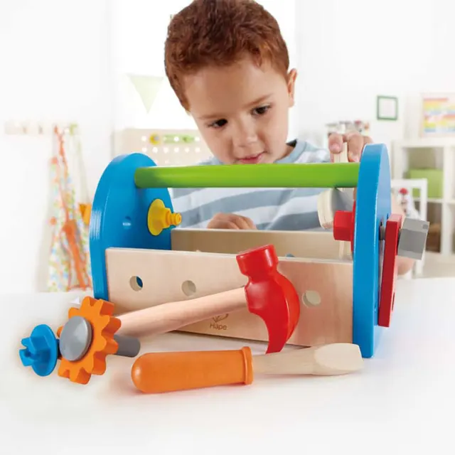 Коробка игрушечных инструментов 12m+ Hape — фото 3