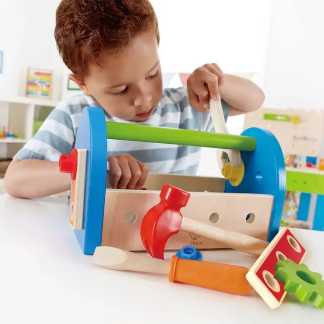Коробка игрушечных инструментов 12m+ Hape — фото 5