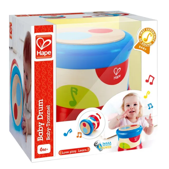 Детская музыкальная игрушка "Барабан" 3y+ HAPE — фото 6