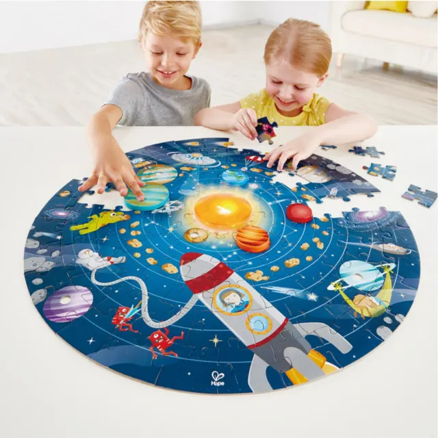 Пазл "Солнечная система" 5+ Hape — фото 2