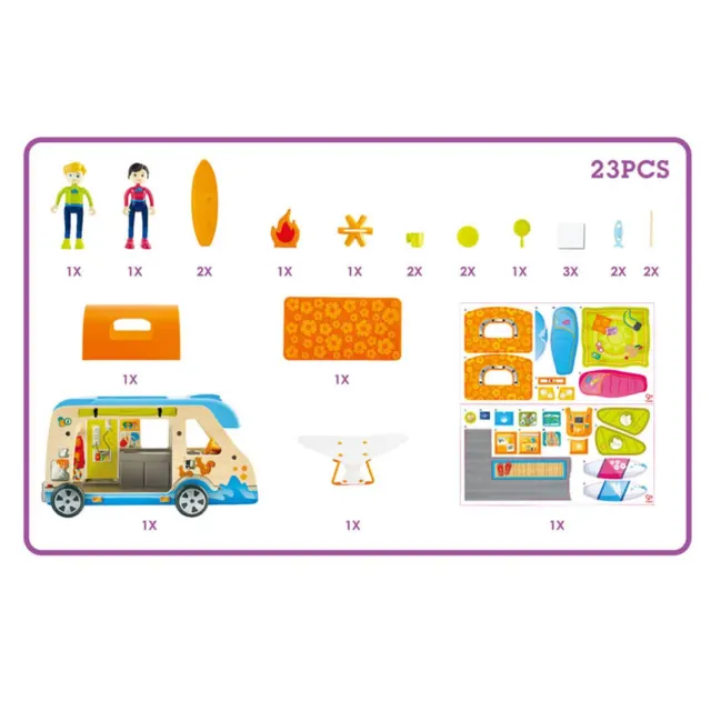 Минивэн Приключений 3+ Hape — фото 4