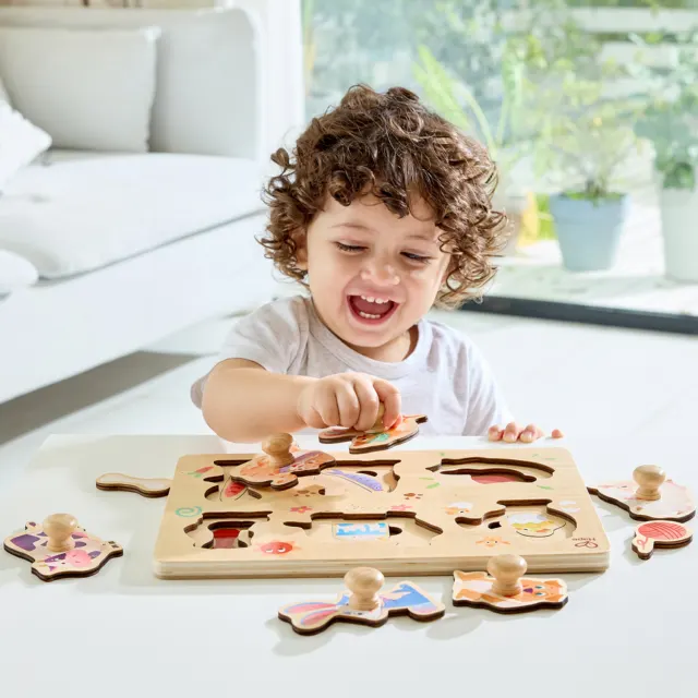 Пазл для детей "Умняша" Фермерский дворик Hape
