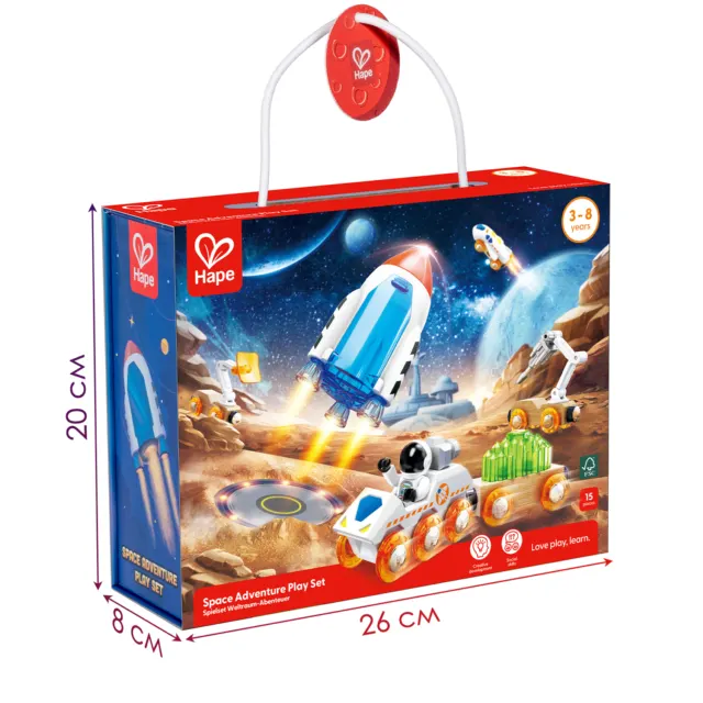 Игровой набор "Космос" космические приключения E3876_HP Hape — фото 2