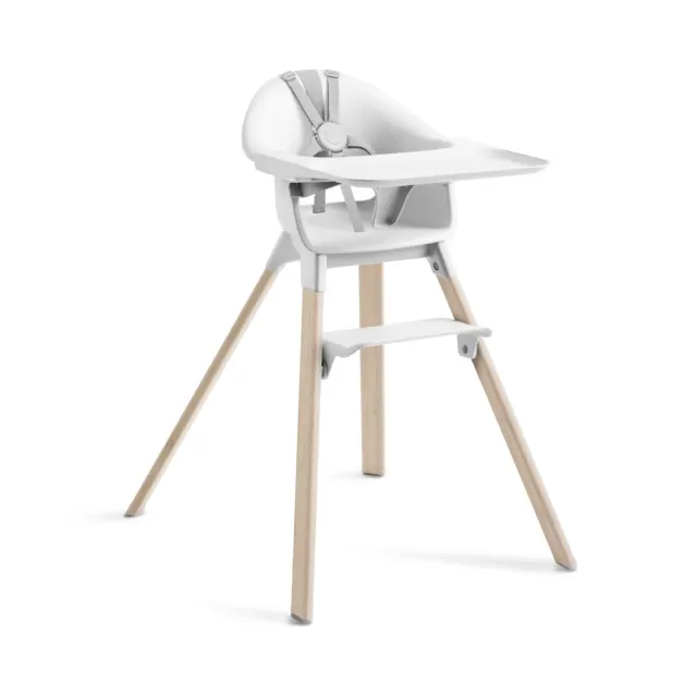 Стул для кормления Clikk Bamboo, White, 695802 Stokke — фото 2