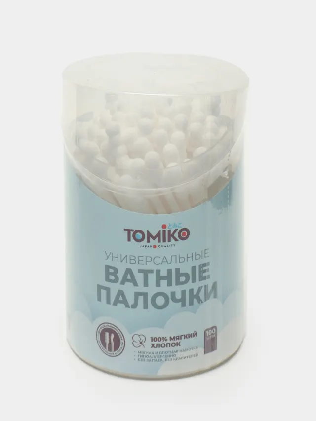 Ватные палочки (спираль-лопатка) Tomiko