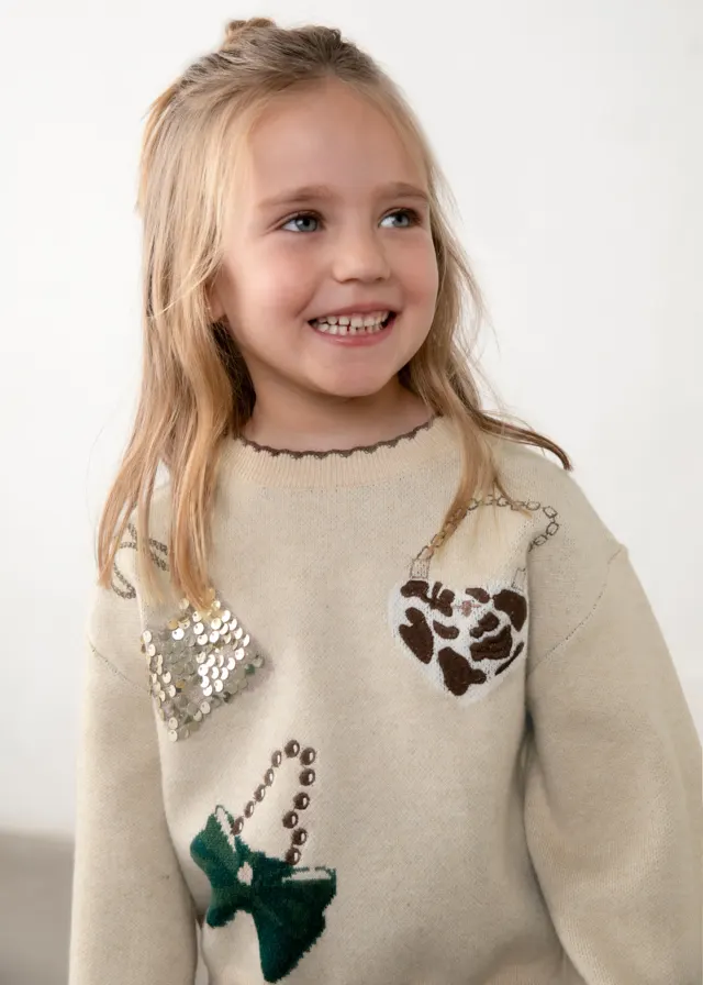 Свитер,юбка Коричневый 04933  -  056 Mayoral — фото 5