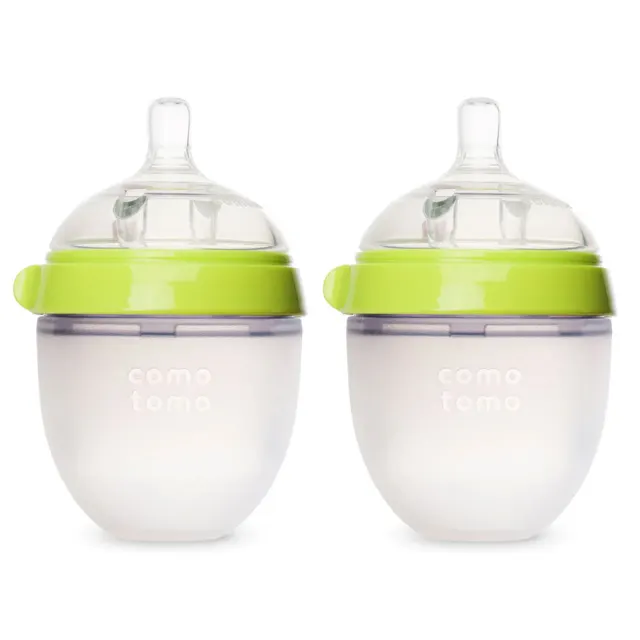 Набор бутылочек для кормления 150 мл,Natural Feel Baby Bottle,Comotomo