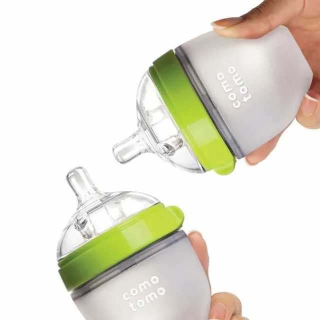 Набор бутылочек для кормления 150 мл,Natural Feel Baby Bottle,Comotomo — фото 2